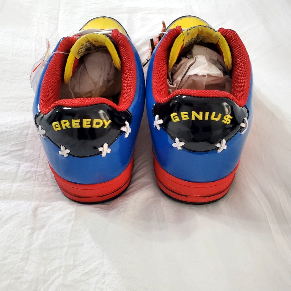 Collectible New Vintage Greedy Genius Heli Blue Phantom Sneaker Mens Size 9 - Picture 4 of 16